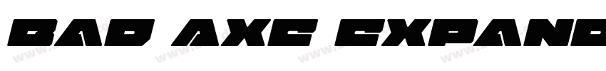 Bad Axe Expanded Exp字体转换